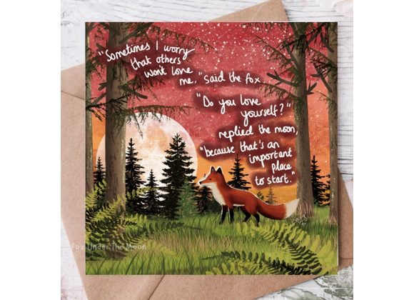 Love Yourself, By Fox Under The Moon