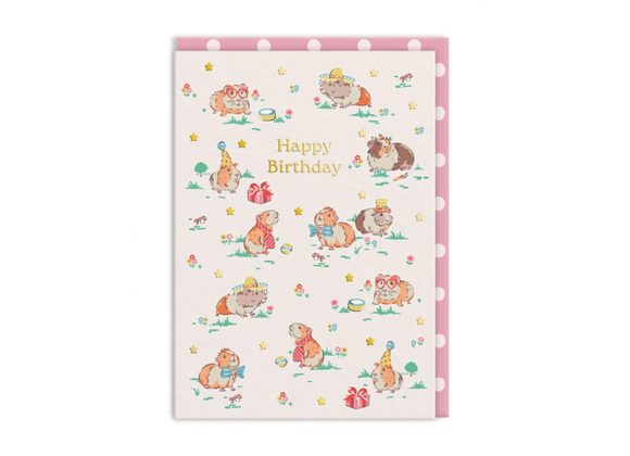 Happy Birthday - Guinea Pigs