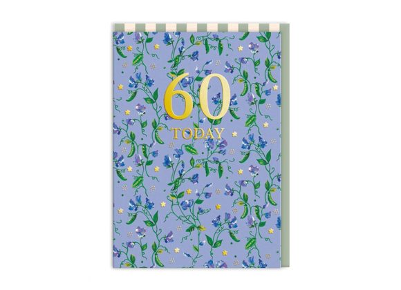 60 Today, Floral Cath Kidston Card