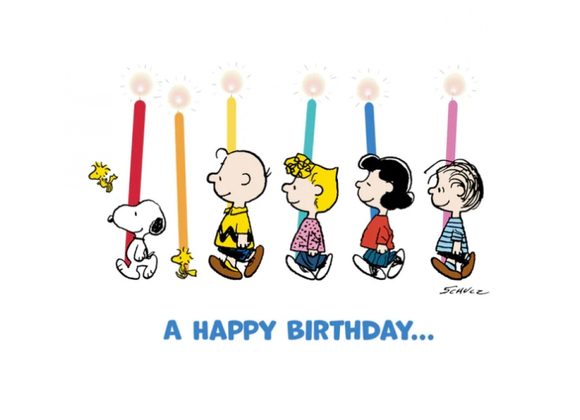 Candle Parade PEANUTS™ Birthday Card