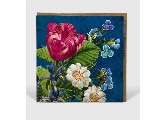 Classical Bloom Botanical Card 