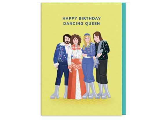 ABBA Birthday Card
