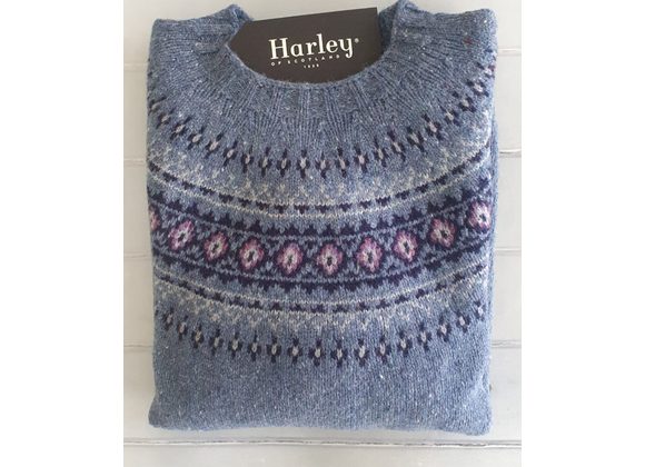 Ossian Fairisle Yoke Sweater 