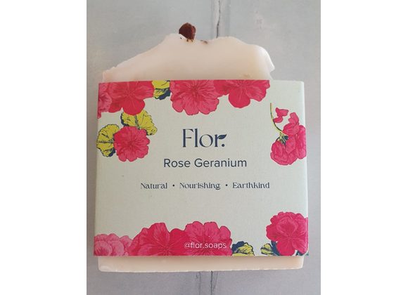 Flor Rose & Geranium Soap
