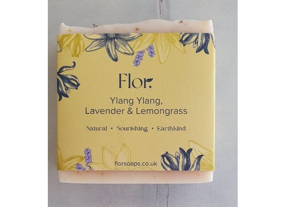 Flor Ylang Ylang Lavender & Lemongrass Soap