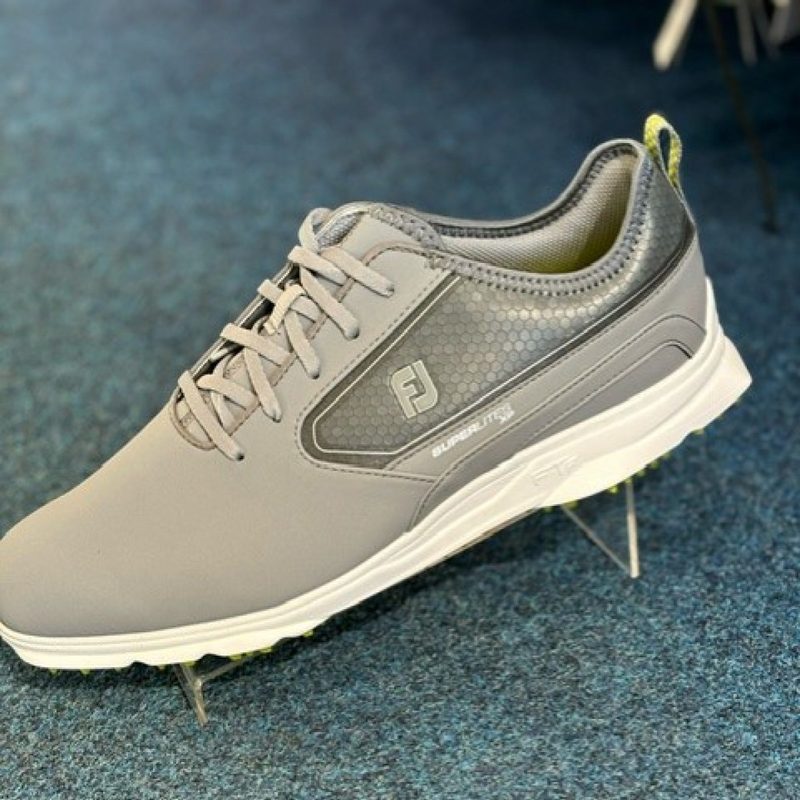 FootJoy Mens SuperLites XP Grey/Lime - Elderslie Golf Shop