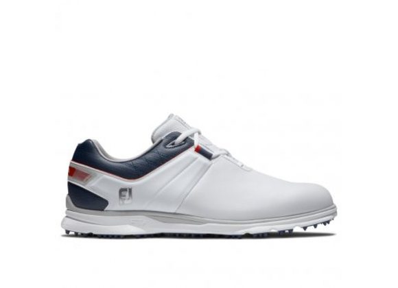 Footjoy Pro SL Golf Shoe Wht/Navy/Red
