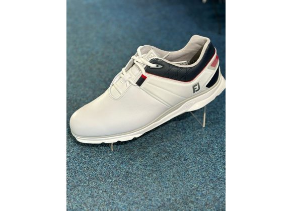 FootJoy Pro SL Shoes White/Navy/Red