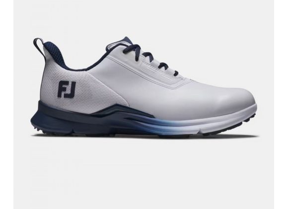 FootJoy Mens FJ Fuel Golf Shoes - White/Navy