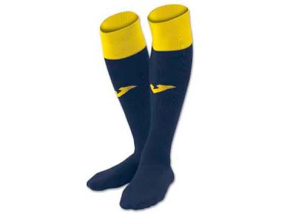 Joma Calcio 24 Socks Navy/Yellow