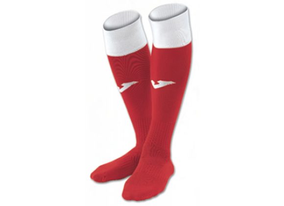 Joma Calcio 24 Socks Red/White