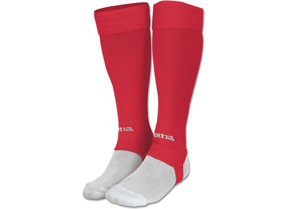 Joma Leg Footless Socks Red