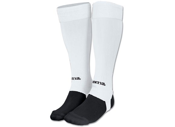 Joma Leg Footless Socks White