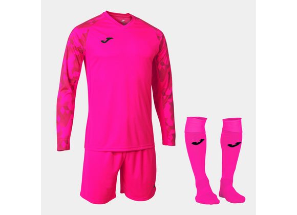 Joma Zamora 7 Goalkeeper Set Fluo Pink Junior