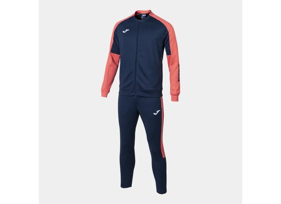 Joma Eco-Championship Tracksuit Navy/Coral Adult