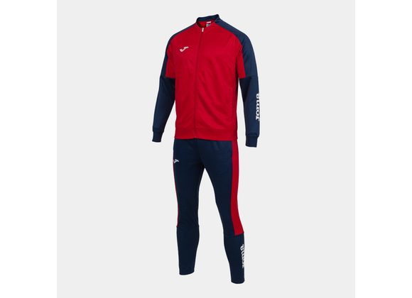 Joma Eco-Championship Tracksuit Red/Navy Adult