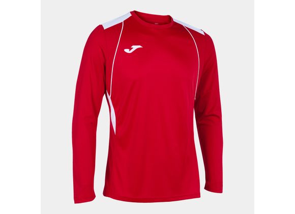 Joma Championship 7 Long Sleeve Red/White Adult
