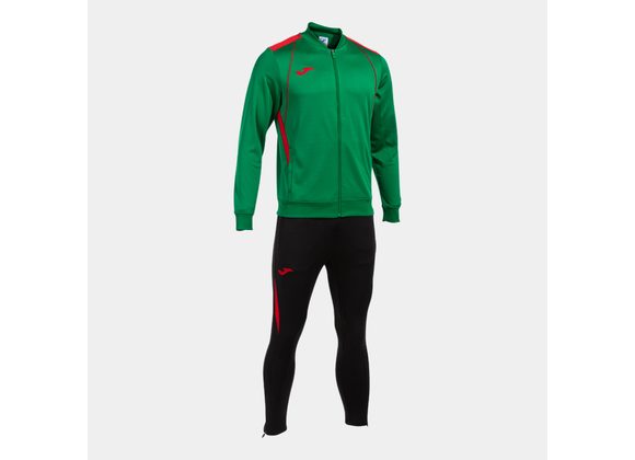 Joma Championship 7 Tracksuit Green/Red/Black Adult 