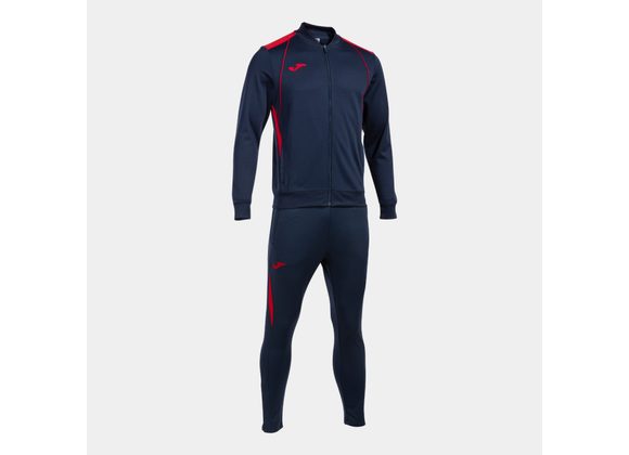 Joma Championship 7 Tracksuit Navy/Red Adult 