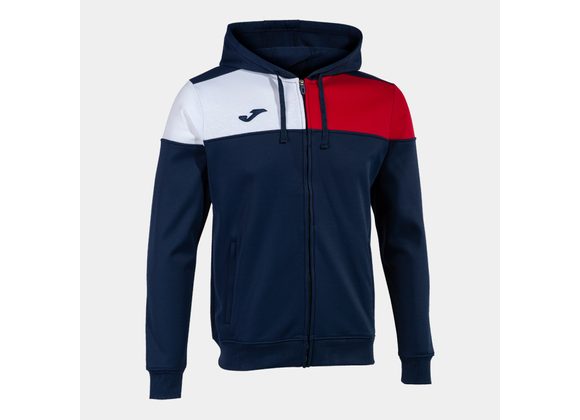 Joma Crew 5 Hoodie Jacket Navy/Red/White Adult 