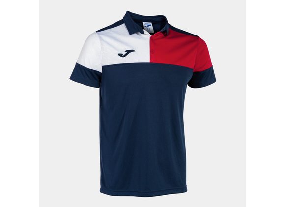 Joma Crew 5 Polo Navy/Red/White Adult