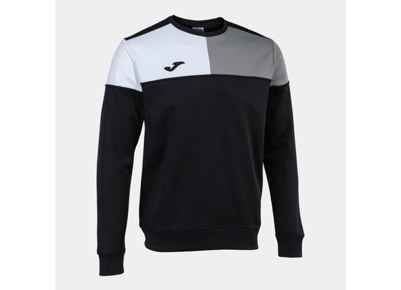 Joma Crew 5 Sweatshirt Black/Grey/White Adult