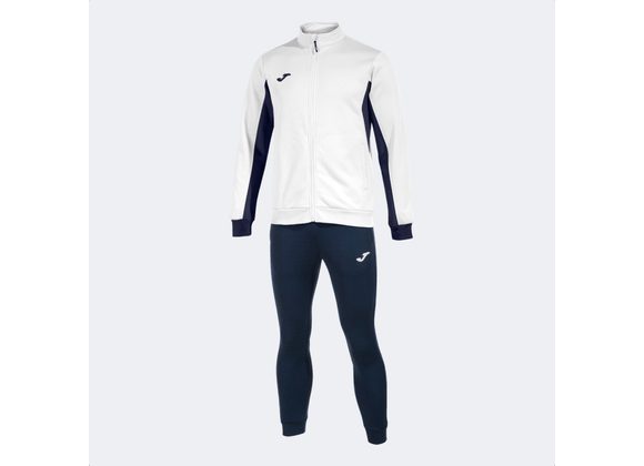 Joma Derby Tracksuit White/Navy Adult