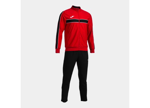 Joma Victory Tracksuit Red/Black Adult 