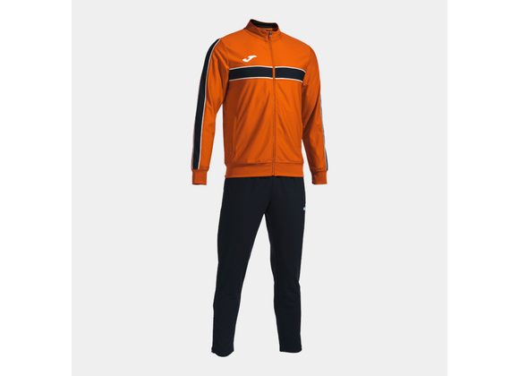 Joma Victory Tracksuit Orange/Black Junior 