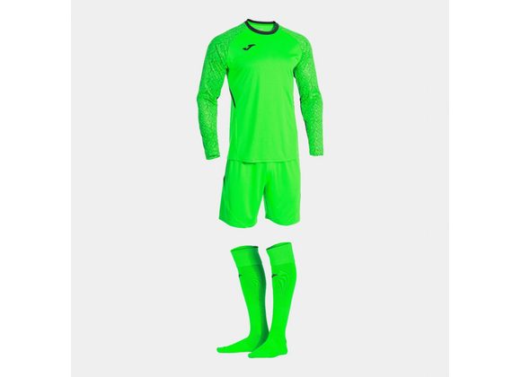 Joma Zamora 10 Goalkeeper Set Fluo Green Junior