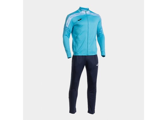 Joma Championship 8 Tracksuit Fluo Turq/Navy Adult