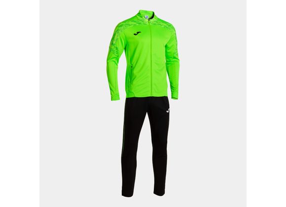 Joma Championship 8 Tracksuit Fluo Green/Black Adult