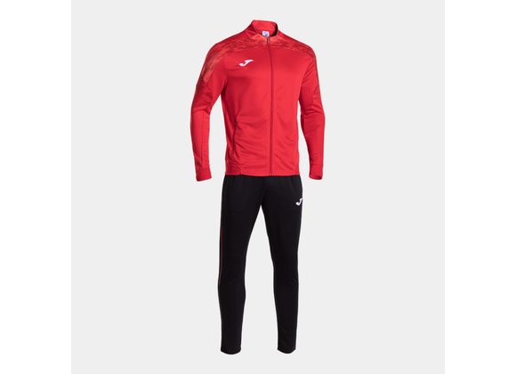 Joma Championship 8 Tracksuit Red/Black Adult