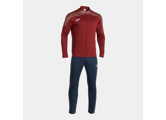 Joma Championship 8 Tracksuit Burgundy/Navy Adult