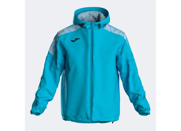 Joma Championship 8 Rain Jacket Fluo Turq Adult