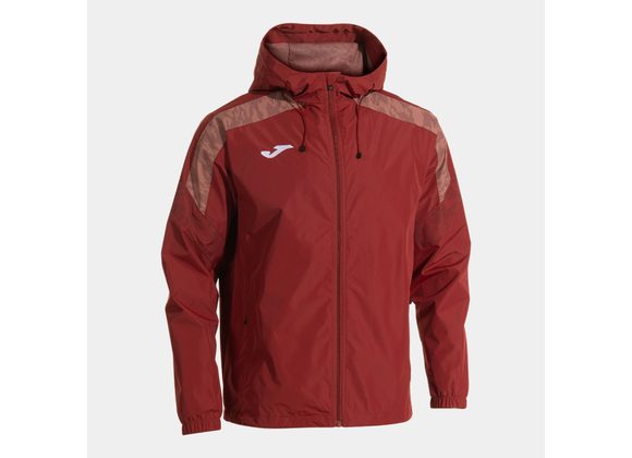 Joma Championship 8 Rain Jacket Burgundy Adult