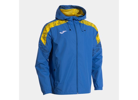 Joma Championship 8 Rain Jacket Royal/Yellow Adult