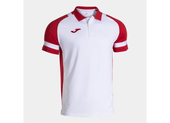 Joma Lider Polo White/Red Adult