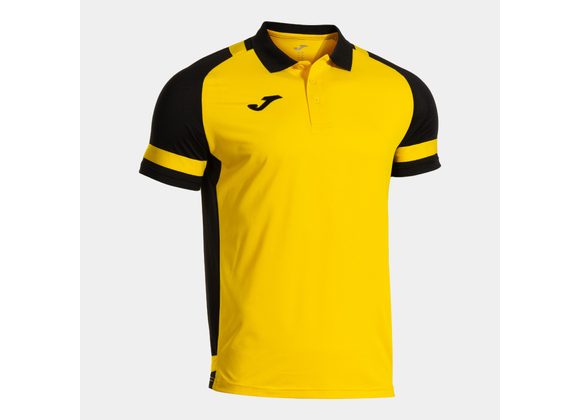 Joma Lider Polo Yellow/Black Adult