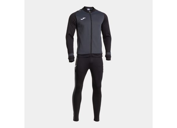 Joma Lider Tracksuit Anthracite/Black Adult