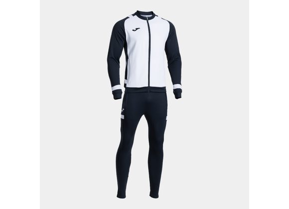 Joma Lider Tracksuit White/Navy Adult