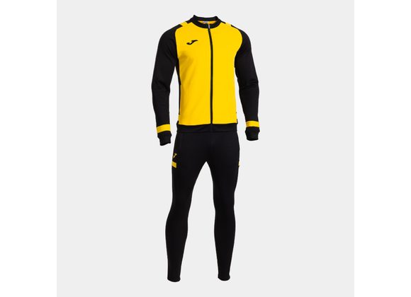 Joma Lider Tracksuit Yellow/Black Adult