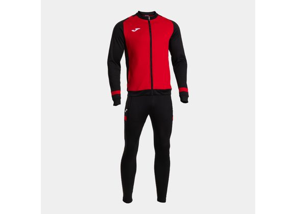 Joma Lider Tracksuit Red/Black Junior