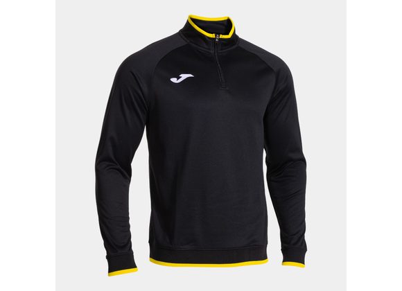 Joma Combi Premium Quarter Zip Black/Yellow Adult