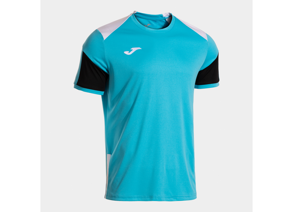 Joma Danubio 4 Shirt Fluo Turq/White/Black Adult