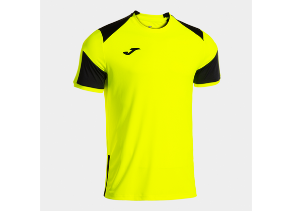 Joma Danubio 4 Shirt Fluo Yellow/Black/Anthracite Adult