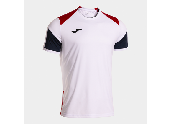 Joma Danubio 4 Shirt White/Red/Navy Junior