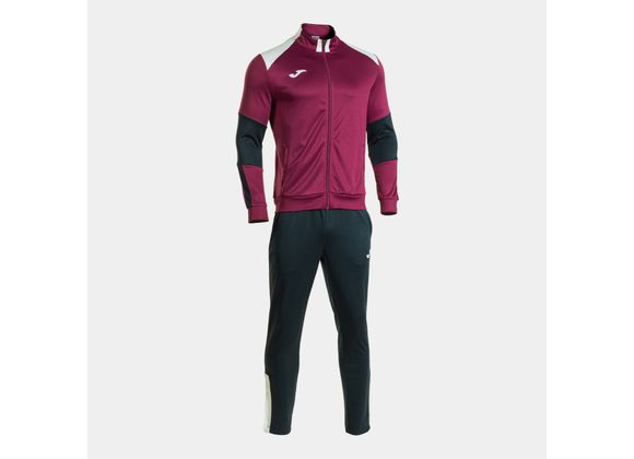 Joma Danubio 4 Tracksuit Boysenberry/White/Navy Adult 
