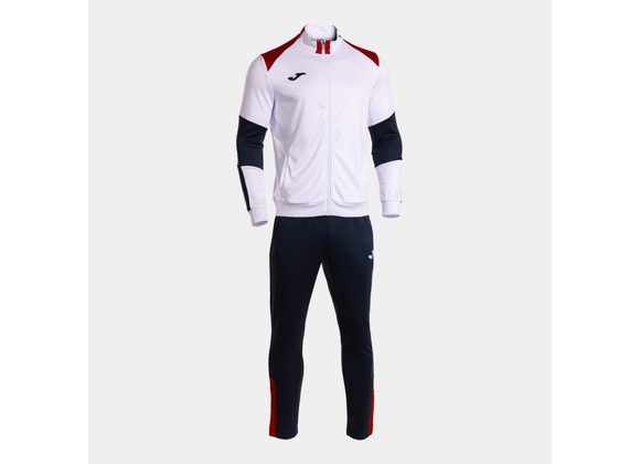 Joma Danubio 4 Tracksuit White/Red/Navy Junior