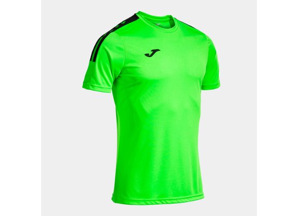 Joma Olimpiada Shirt Fluo Green/Black Adult